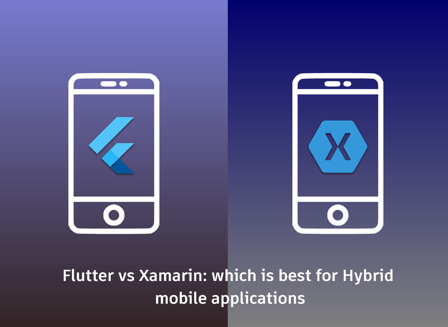 Hybrid mobile applications 
