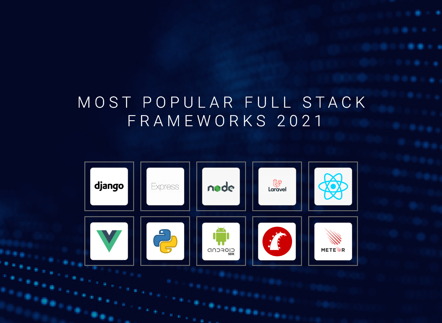 Most Popular Full Stack Frameworks in 2021